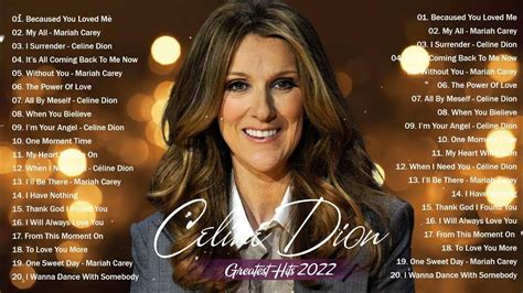 celine dion greatest hits 2022.